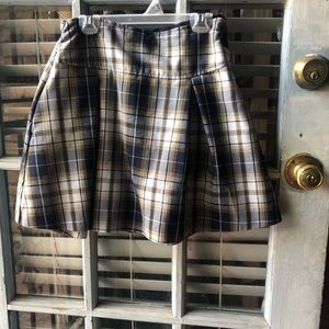 Plaid School Skirt
